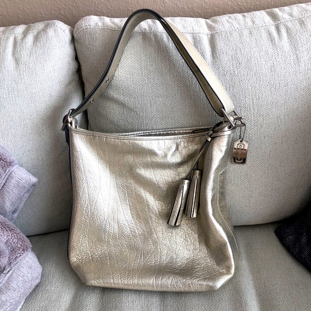 Coach Leather Hobo